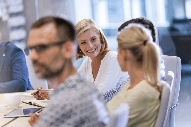 Build leadership skills with confidential peer support