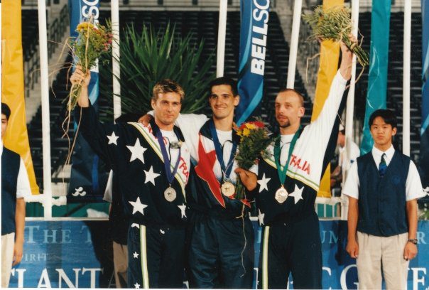 Brad Thomas - Gold Medal Ceremony Atlanta 96
